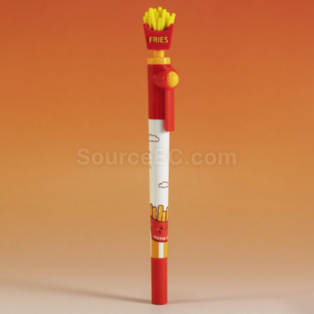 禮品訂造漢堡薯條轉轉速乾筆紀念品
