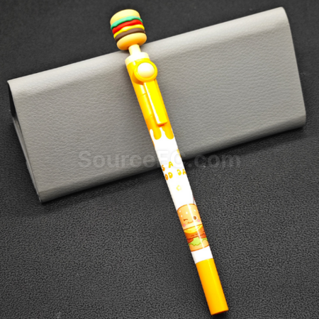禮品訂造漢堡薯條轉轉速乾筆紀念品