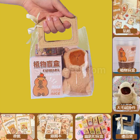 禮品訂造卡皮巴拉文具套裝紀念品