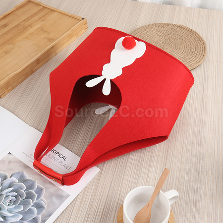 禮品訂造兔子毛氈包紀念品