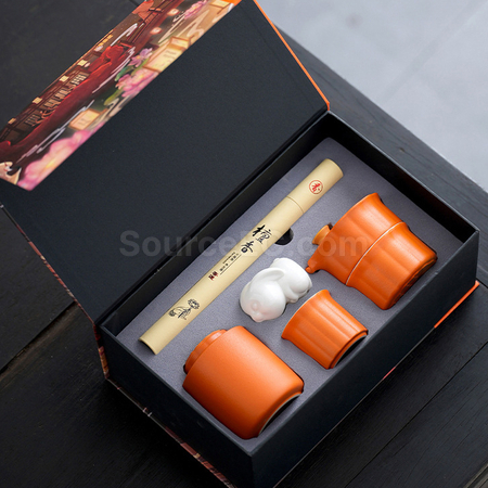 禮品訂造好月圓茶具套裝紀念品