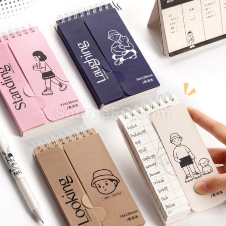 禮品訂造英語單字便攜式記憶本紀念品