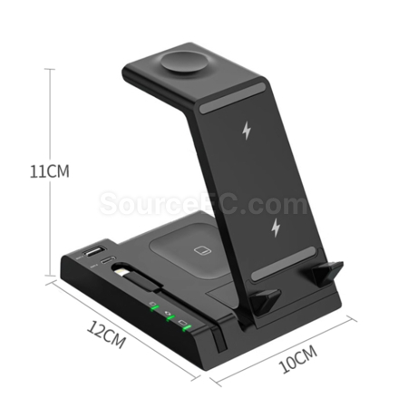 禮品訂造六合一無線充電支架座紀念品