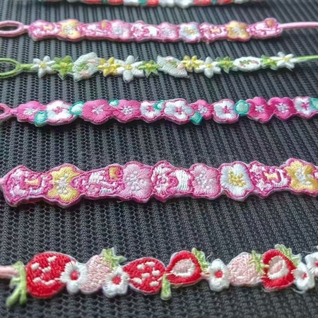 禮品訂造刺繡手環手鏈紀念品