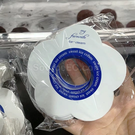 禮品訂造冰淇淋防滴紙托紀念品
