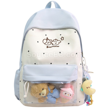 禮品訂造可愛雙肩包紀念品
