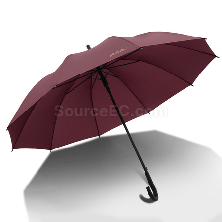禮品訂造彎手柄天堂雨傘直傘紀念品