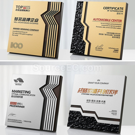禮品訂造仿木獎牌 紀念品