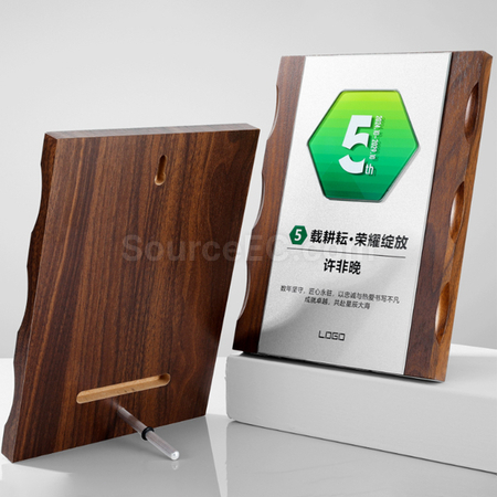 禮品訂造仿木獎牌 紀念品