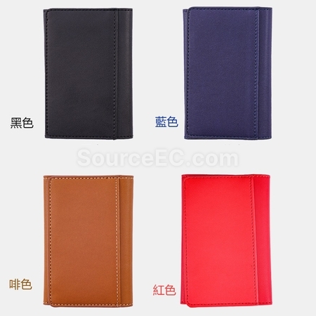 禮品訂造三折支架磁吸卡包紀念品