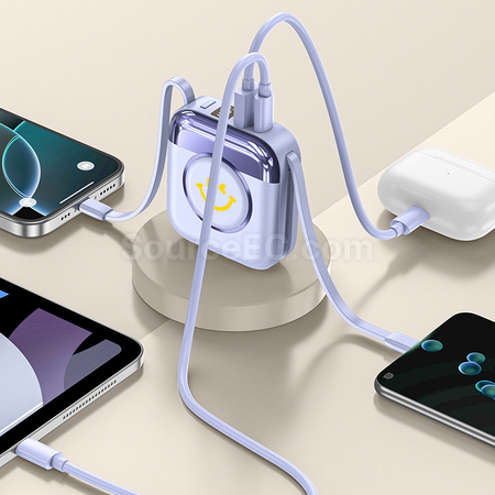 禮品訂造笑臉移動電源紀念品