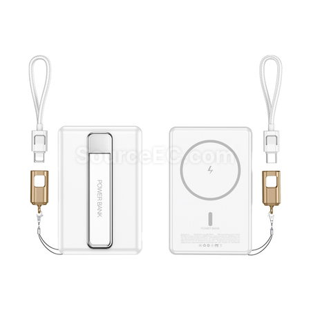禮品訂造超薄磁吸無線移動電源紀念品