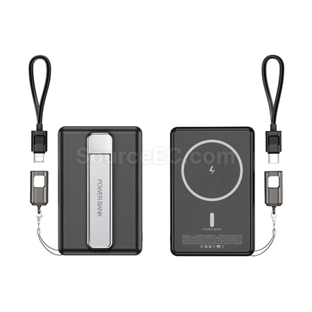 禮品訂造超薄磁吸無線移動電源紀念品