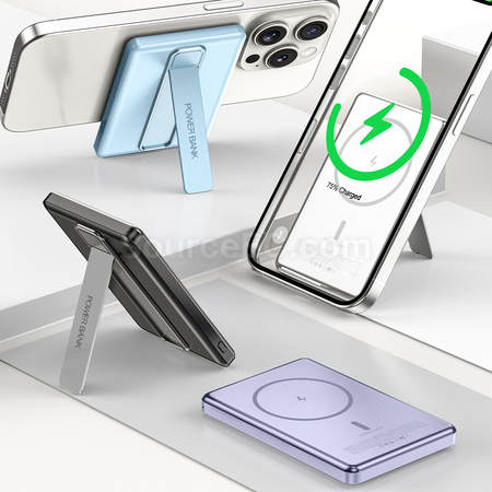 禮品訂造超薄磁吸無線移動電源紀念品