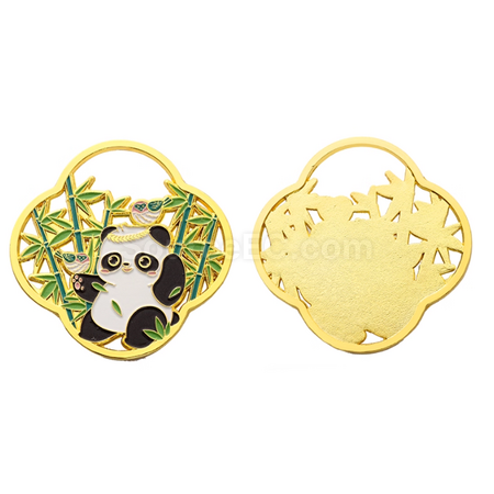 禮品訂造熊貓金屬獎牌紀念品