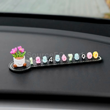 禮品訂造立體公仔簡單款汽車號碼牌紀念品