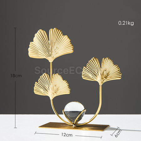禮品訂造北歐植物鐵藝擺件紀念品