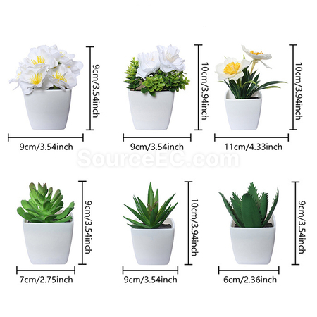 禮品訂造仿真綠植小盆栽紀念品