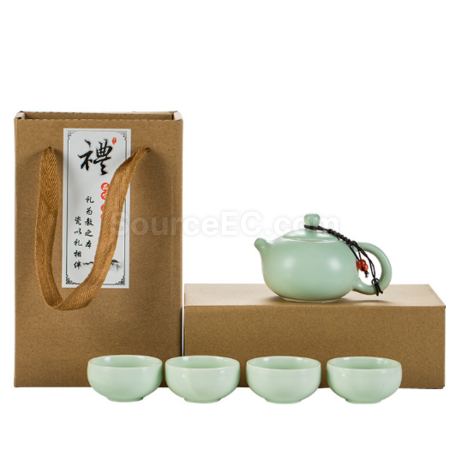 便攜旅行陶瓷茶具套裝