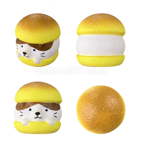 禮品訂造漢堡壓力球紀念品