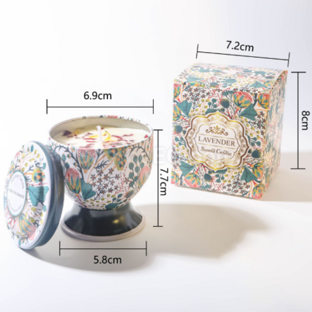 禮品訂造高腳杯乾花香薰蠟燭（可做禮盒）紀念品