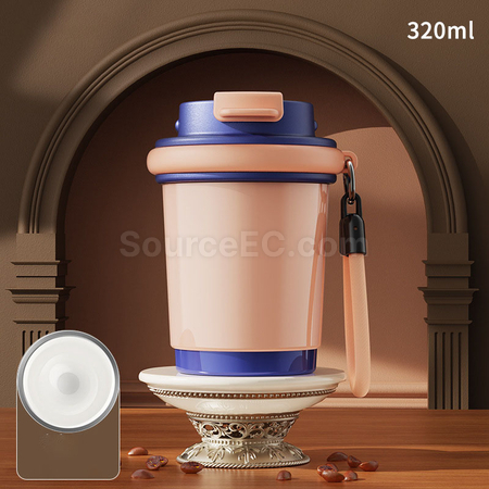 禮品訂造陶瓷內膽保溫杯咖啡杯紀念品