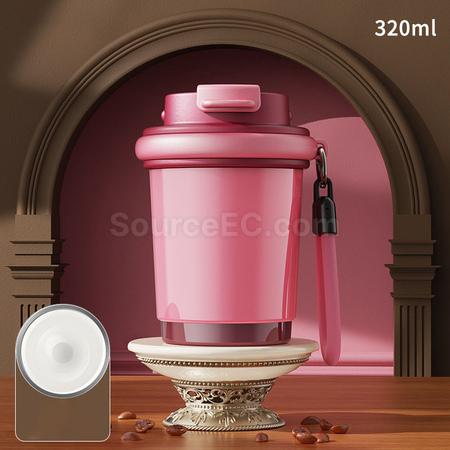 禮品訂造陶瓷內膽保溫杯咖啡杯紀念品