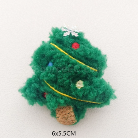 禮品訂造聖誕毛絨胸針/掛件紀念品