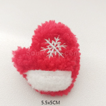禮品訂造聖誕毛絨胸針/掛件紀念品