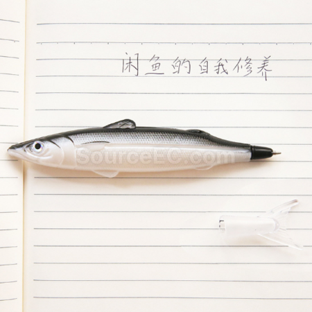 禮品訂造搞怪鹹魚筆紀念品