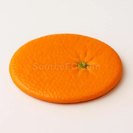 禮品訂造水果亞克力杯墊紀念品