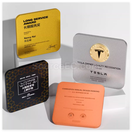 禮品訂造鋁合金金屬獎牌紀念品