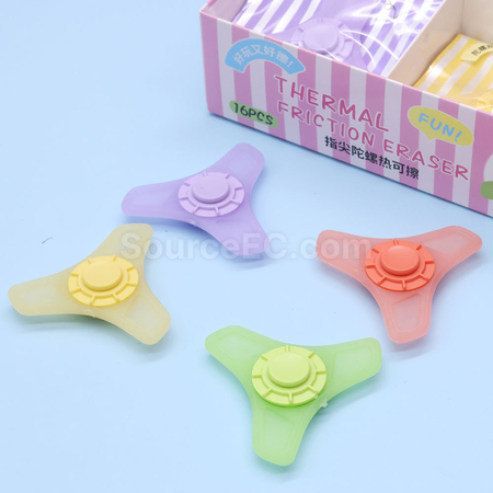 禮品訂造陀螺熱摩擦橡皮擦紀念品