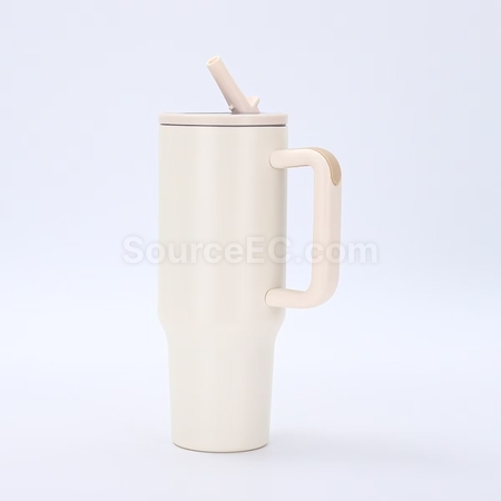 禮品訂造大容量不鏽鋼吸管保溫杯紀念品