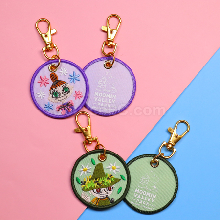 禮品訂造刺繡掛件繡花鑰匙扣紀念品