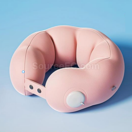 禮品訂造按壓充氣u型枕紀念品