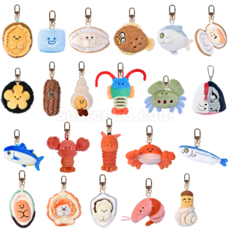 禮品訂造海鮮玩偶掛件紀念品