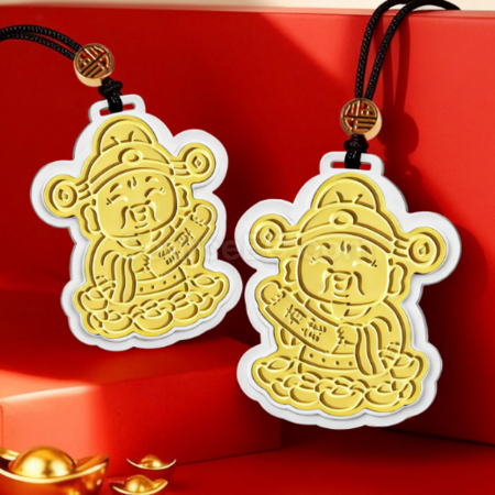 禮品訂造財神爺固體石膏香氛紀念品