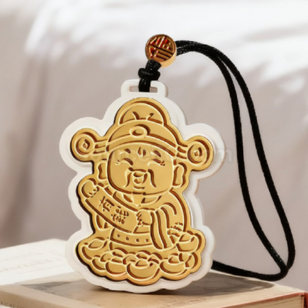 禮品訂造財神爺固體石膏香氛紀念品