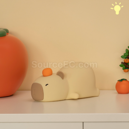 禮品訂造趴趴卡皮巴拉拍拍小夜燈紀念品
