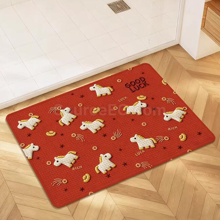 禮品訂造仿亞麻地墊紀念品