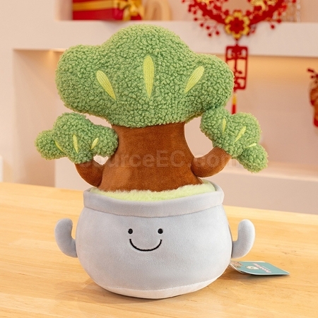 禮品訂造植物盆栽玩偶紀念品
