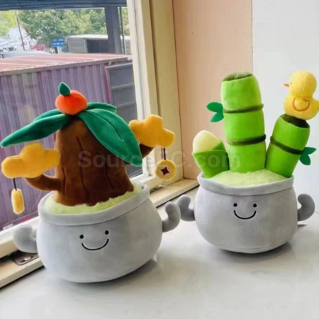禮品訂造植物盆栽玩偶紀念品