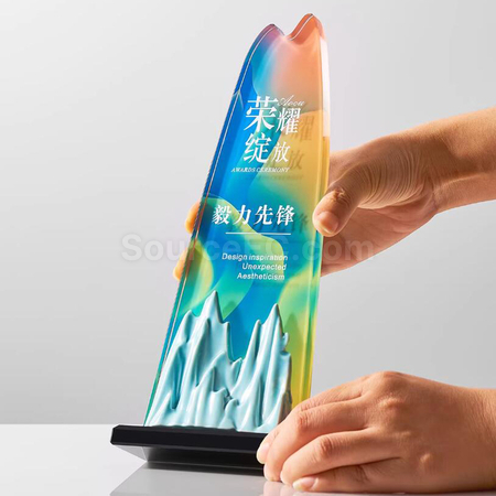 禮品訂造水晶獎座紀念品
