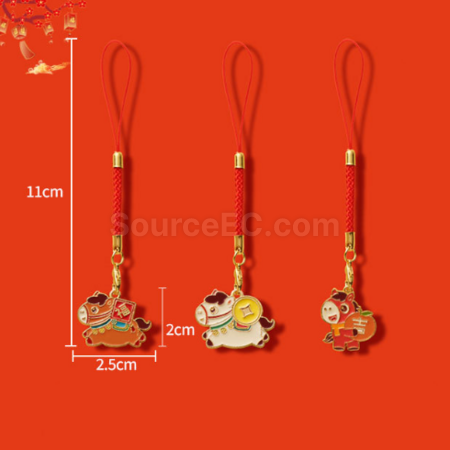 禮品訂造馬年小馬鑰匙扣掛件紀念品