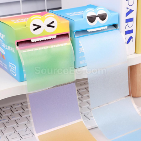 禮品訂造抽拉式透明便條紙Memo紙紀念品