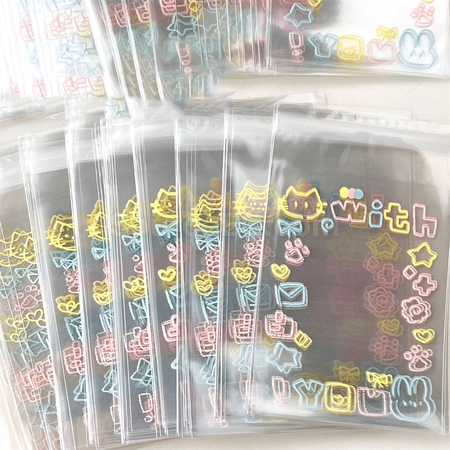 禮品訂造塗鴉自粘袋紀念品