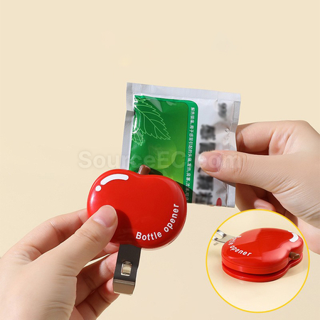禮品訂造多功能磁吸封口夾開瓶器紀念品