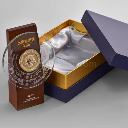 禮品訂造水晶獎座紀念品
