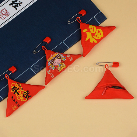 禮品訂造三角形平安香囊紀念品
